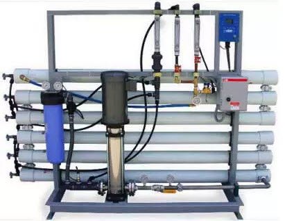 Water filter system for electroplating industry