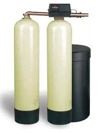 Equipment for water softening by ion exchange