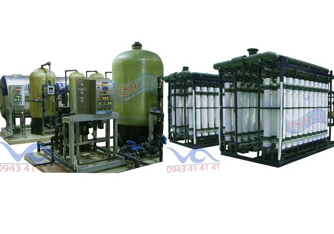 Hệ thống dây chuyền lọc nước RO Composite 30000 lít/h - Van cơ