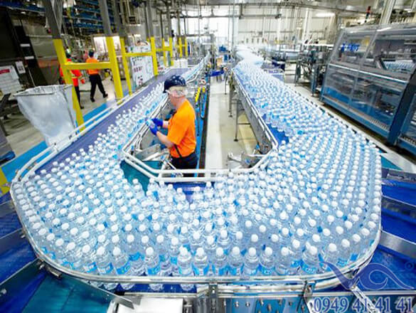 Dây chuyền sản xuất nước tinh khiết đóng chai VA